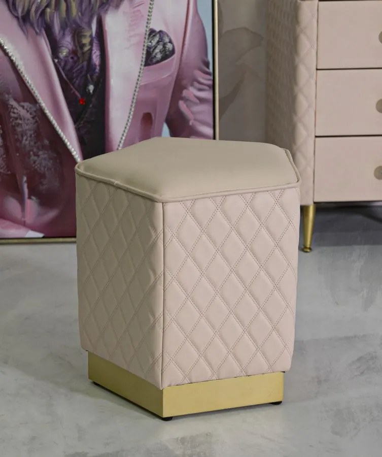 Mauro Ferretti Tabiuret Pentagonal Sharon cm 35X35X38 | Aosom Romania
