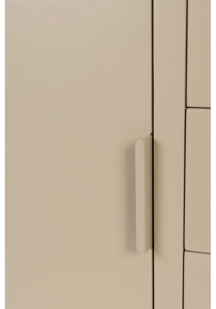 Comodă bej 140x55x40 cm Kos – White Label