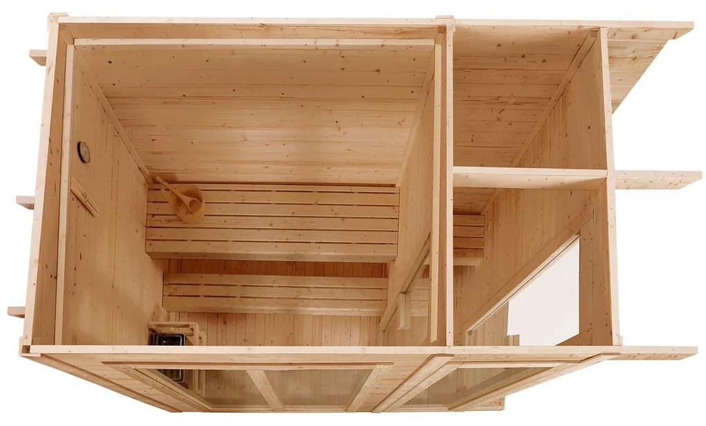Vonkajšia sauna Varberg 320 x 180 cm
