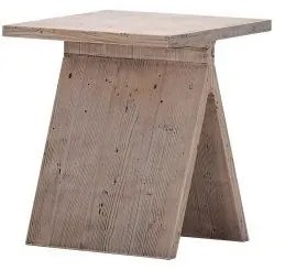 Noptiera natur, din lemn masiv de pin, Harmoni
