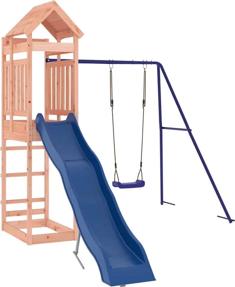 vidaXL Set de joacă pentru exterior, lemn masiv de douglas