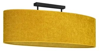 Lustră aplicată Duolla OVAL 2xE27/15W/230V maro