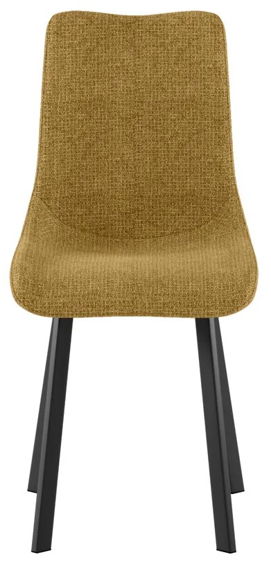 STONES Scaun acoperit cu material textil ușor de curățat. Picioare din metal vopsit 45cm X 56cm H. 86cm | Aosom Romania