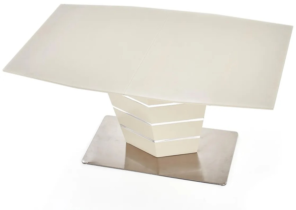Masa extensibila Sorento bej - L 140-180 x l 80 x h 76 cm