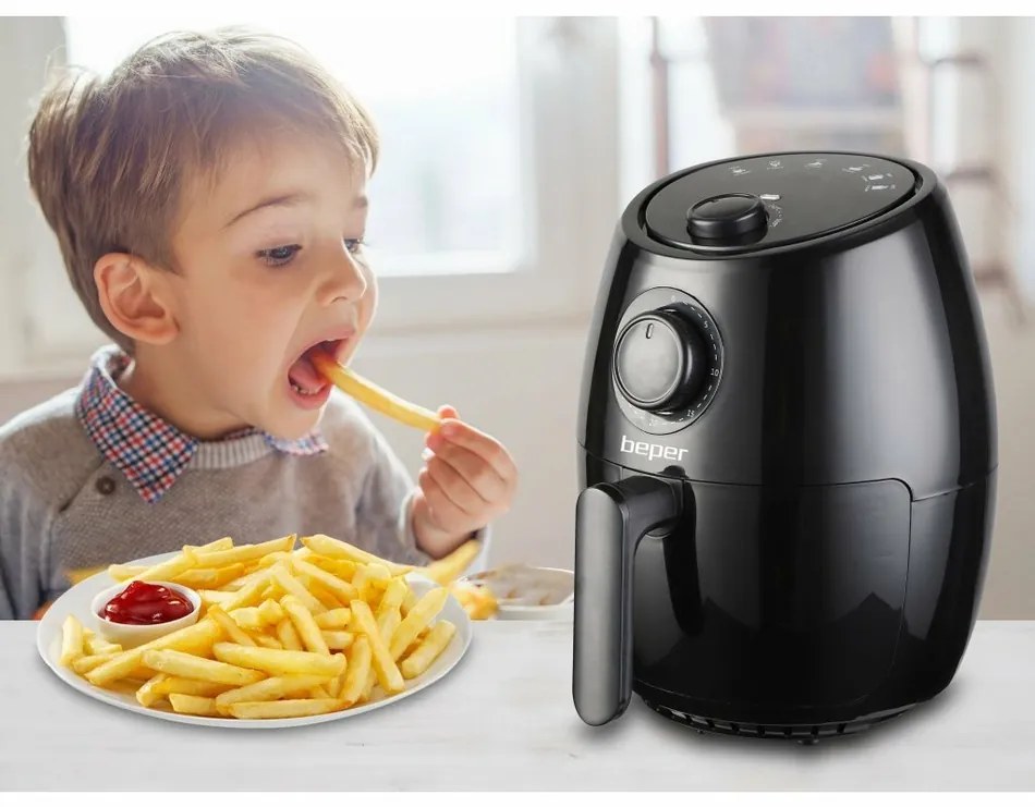 Beper P101FRI001 friteuză cu aer cald 2 l
