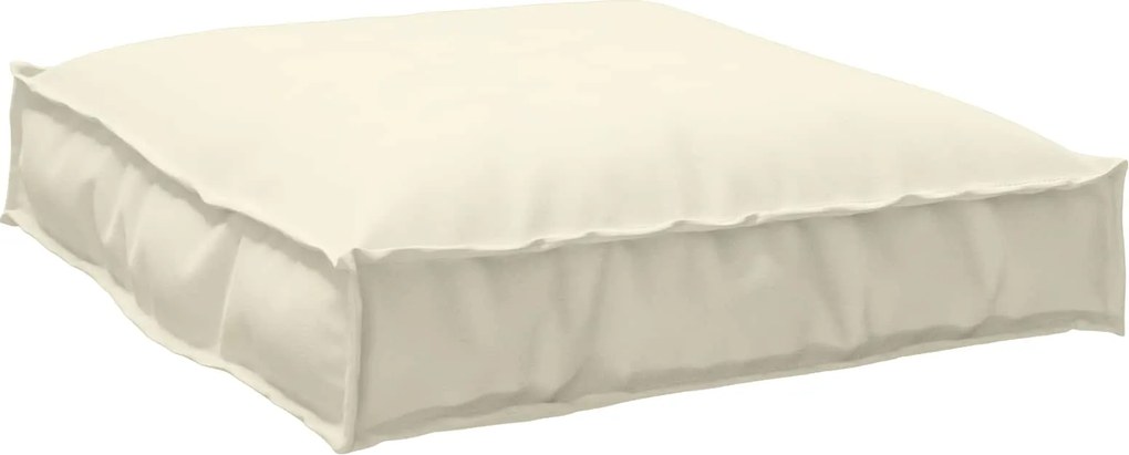 vidaXL Pernă Crem 70 x 70 x 12 cm Material Oxford