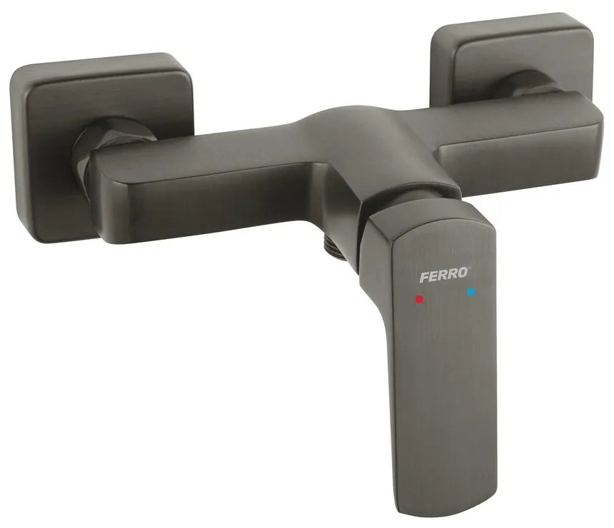 Baterie dus Ferro Vitto Verdeline monocomanda gri Gun Metal mat