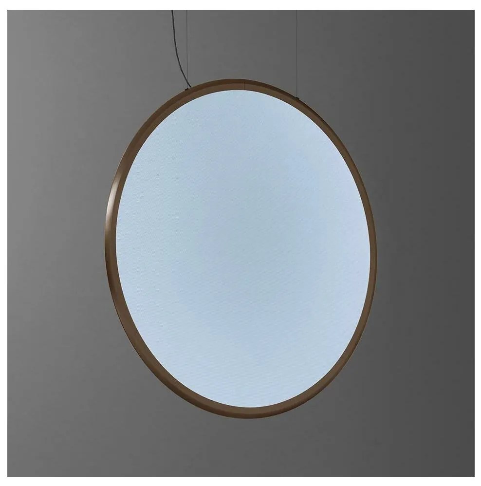 Lustră LED dimabilă pe cablu Artemide 1994260APP DISCOVERY LED/84W/230V bronz