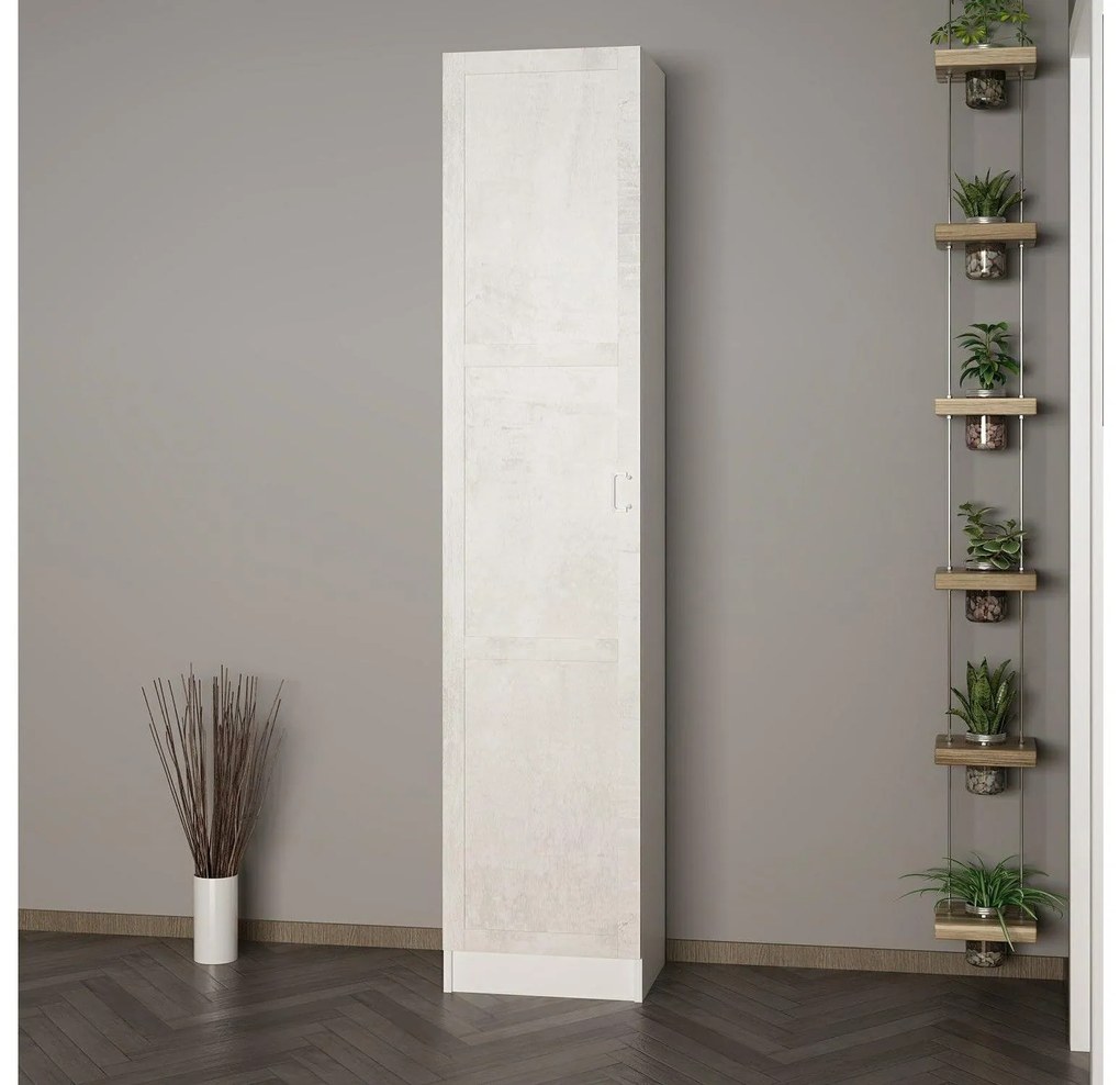 Dulap cu rafturi Nemake 19 (alb) . 1093945