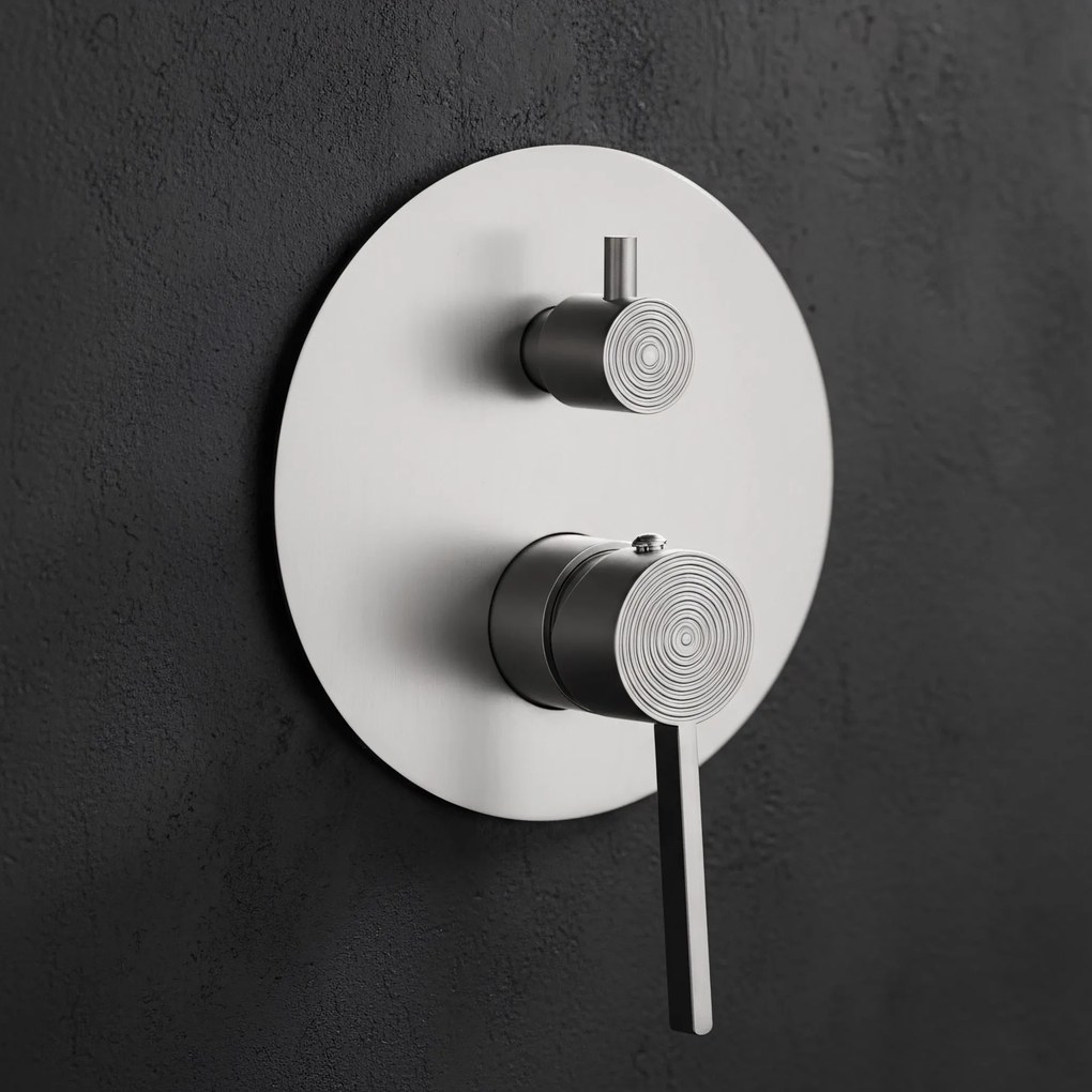 Set de dus incastrat Rea Foster Brush Nickel + BOX