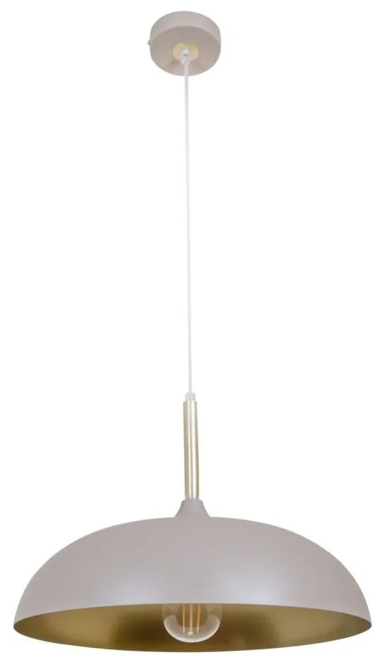 Lustră pe cablu Brilagi ABRAHAM 1xE27/60W/230V d. 45 cm bej