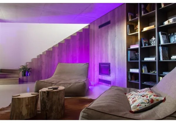 SET 3x bec LED RGB dimabil Immax NEO 07724CDO GU10/6W/230V Wi-Fi Tuya + telecomandă