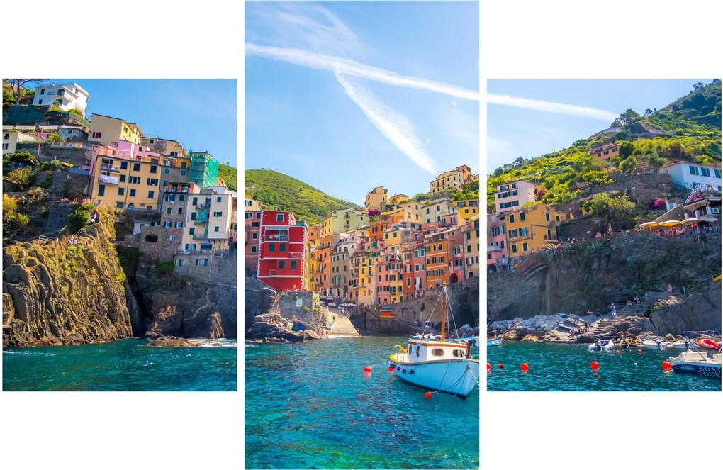 Tablou - Pe Marea mediterană (90x60 cm)