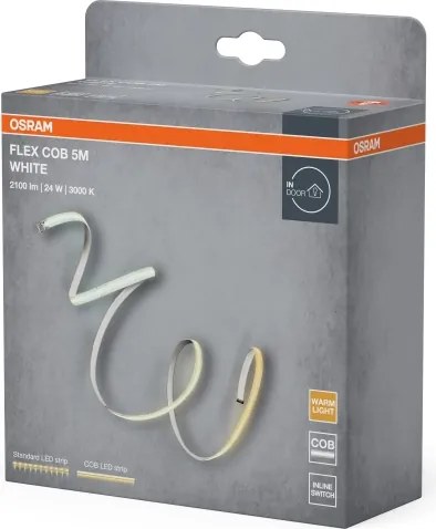 Osram - Bandă LED FLEX COB 5m LED/24W/230V