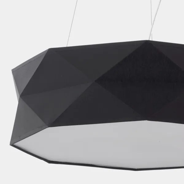 Lustră pe cablu KANTOOR 1xE27/15W/230V neagră