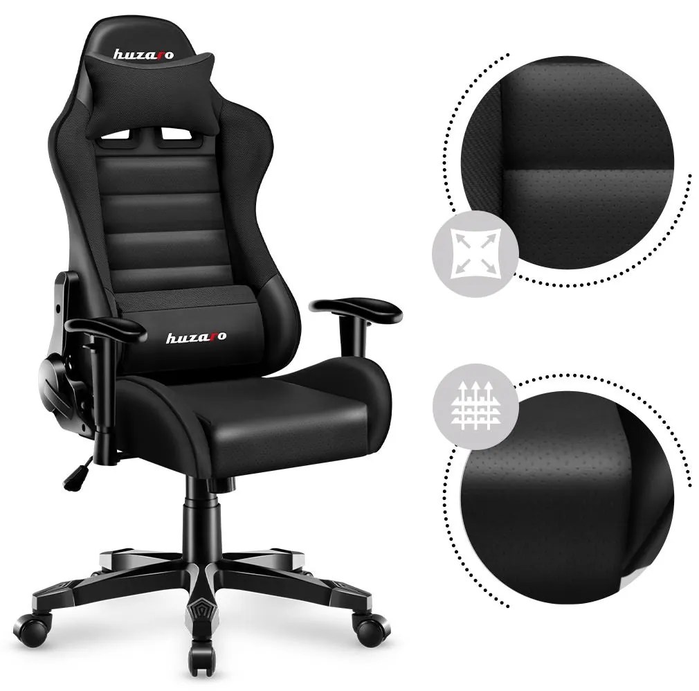 Scaun gaming pentru copii Rover 6 (negru). 1087543