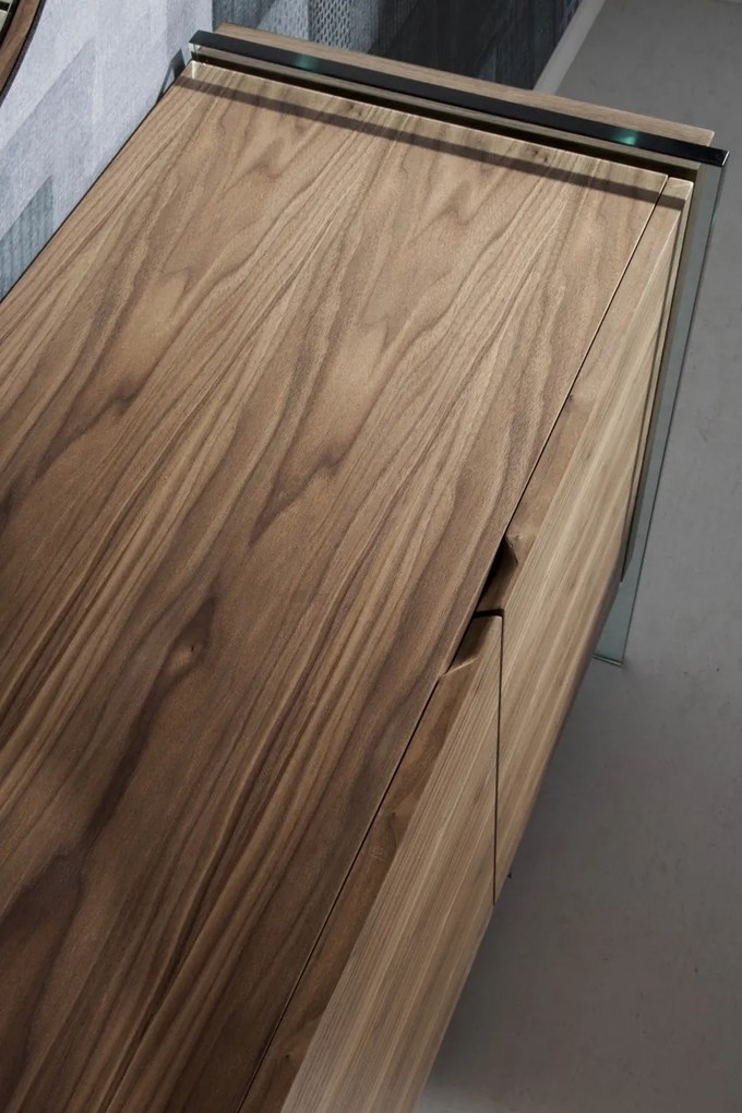 Comoda eleganta design deosebit Aurore AC-MI1319A-NOGAL