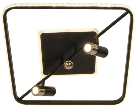 Plafonieră LED dimabilă LED/70W/230V 3000-6500K negru + telecomandă