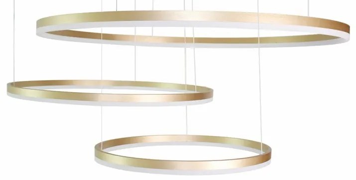 Lustra LED XXL suspendata design modern circular geometric Halo GO