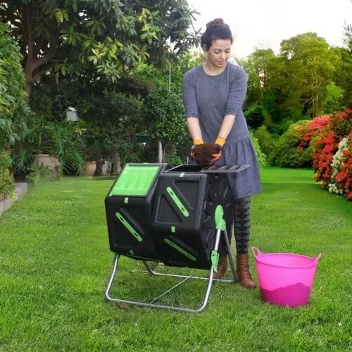 Plastia Compostor rotativ DUO, 2 x 70 l