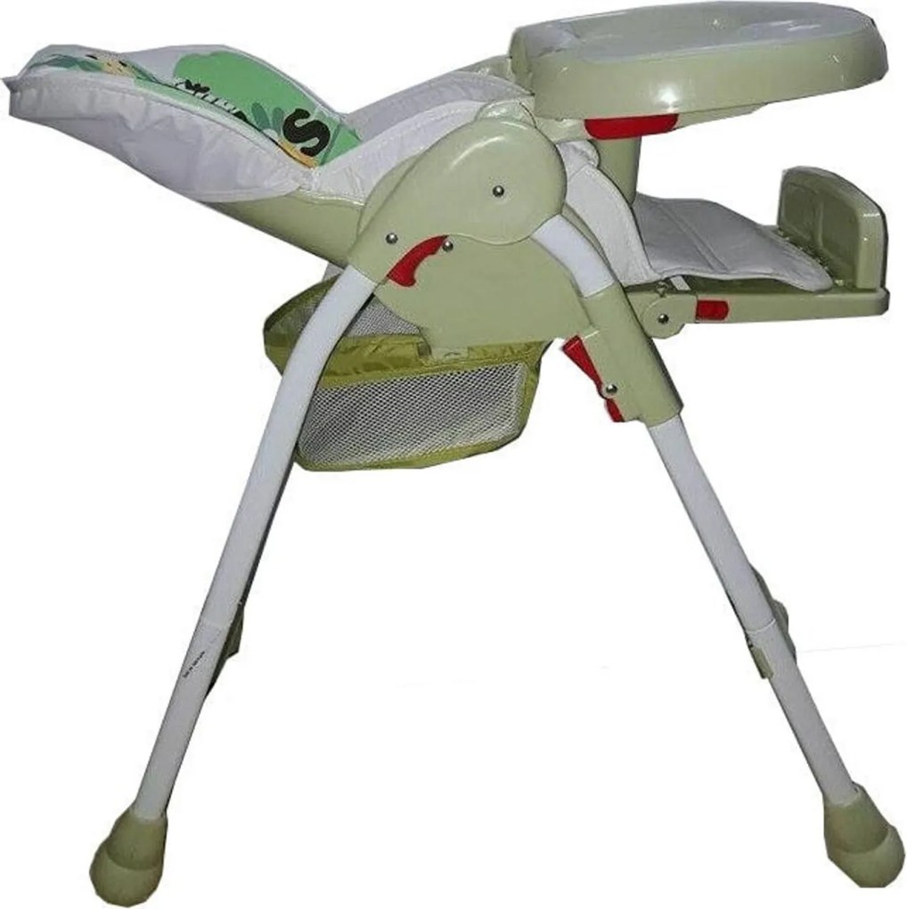Scaun de masa pentru copii si bebe Baby Care™ reglabil in 3 trepte,pliabil, centura de siguranta, sezut comfortabil, masuta detasabila, functie