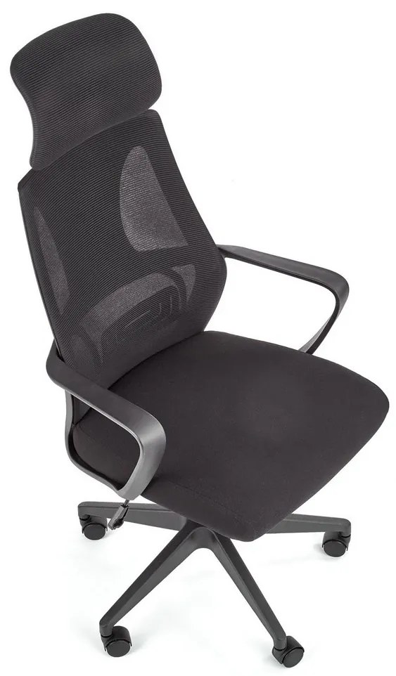 Scaun de birou Valdez, negru
