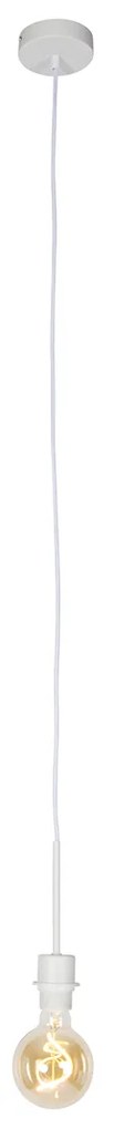 Lampă suspendată modernă albă fără abajur - Combi 1