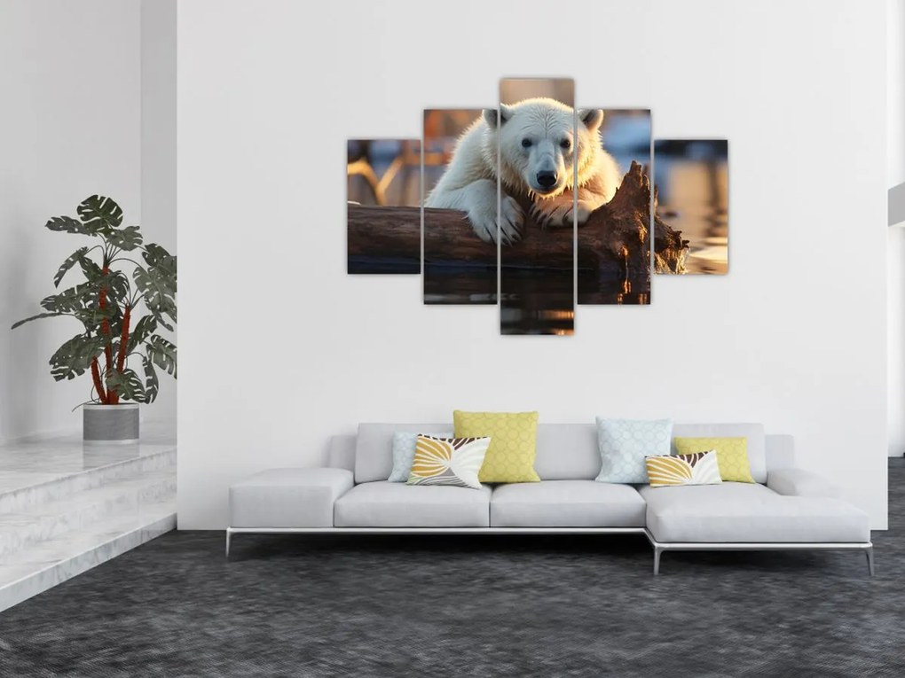 Tablou - Ursul polar (150x105 cm)