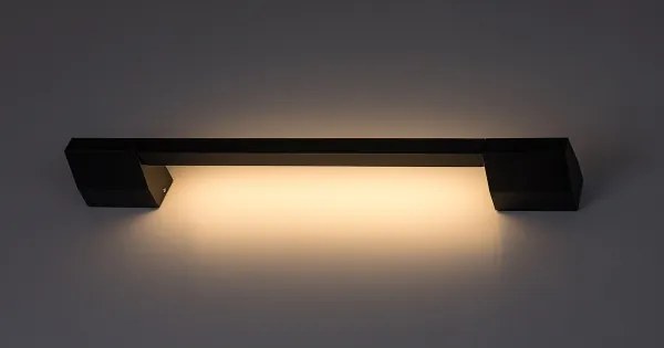 Rabalux 77052 - Aplica de exterior cu LED ZILINA, 8W, 230V, IP54, 59,5 cm, negru