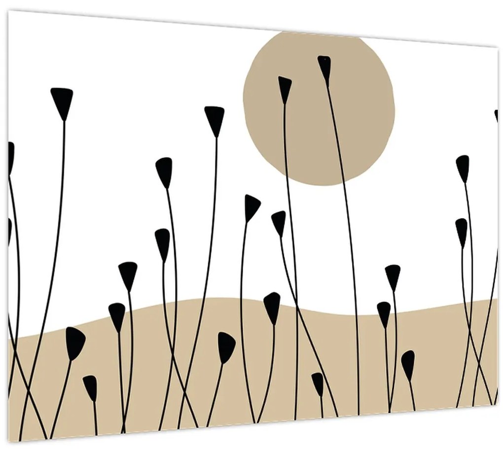 Tablou - Pajiște grafică N⁰2 (70x50 cm)