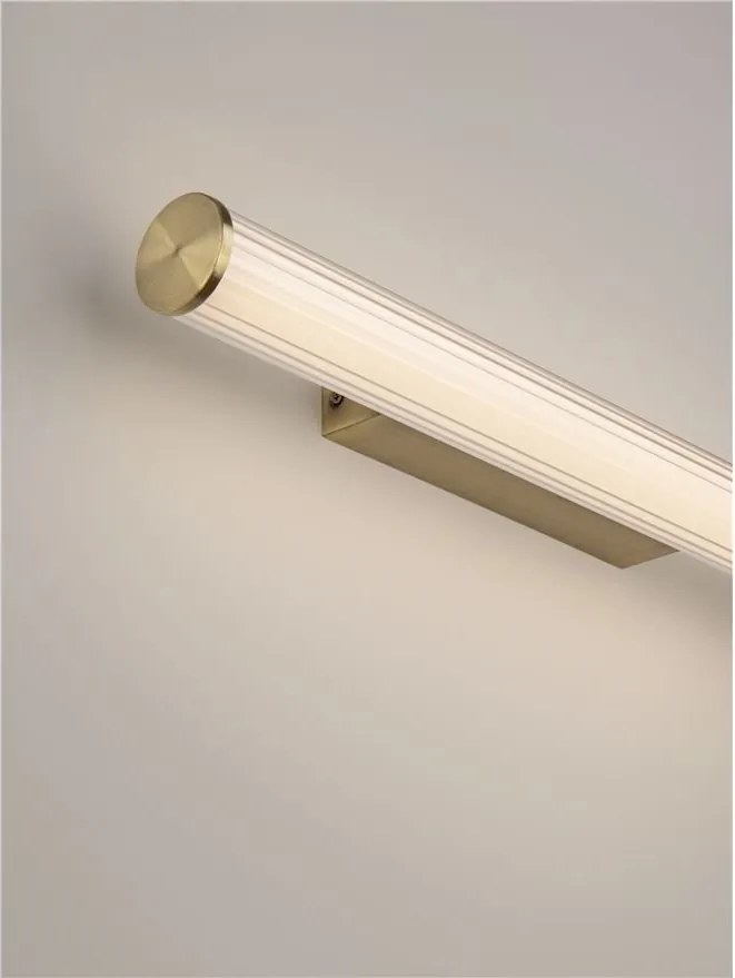 Aplica de perete LED baie IP44 MISTY aurie