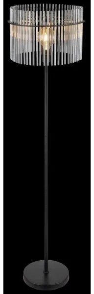 Lampadar Globo 15698S GORLEY 1xE27/60W/230V negru