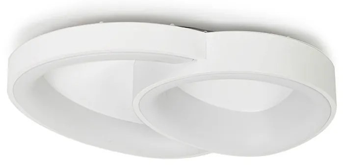Plafoniera LED CCT cu telecomanda AREA 2 alb