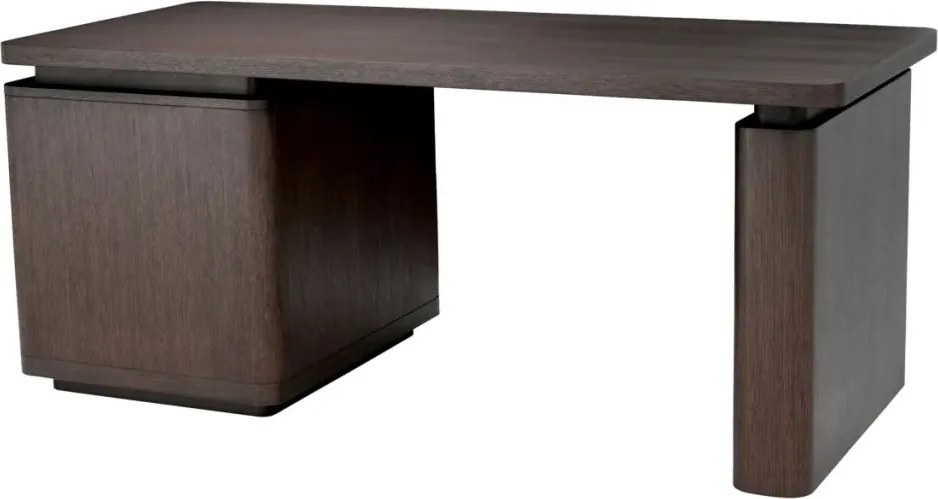 Birou design LUX Modesto, Mocha oak