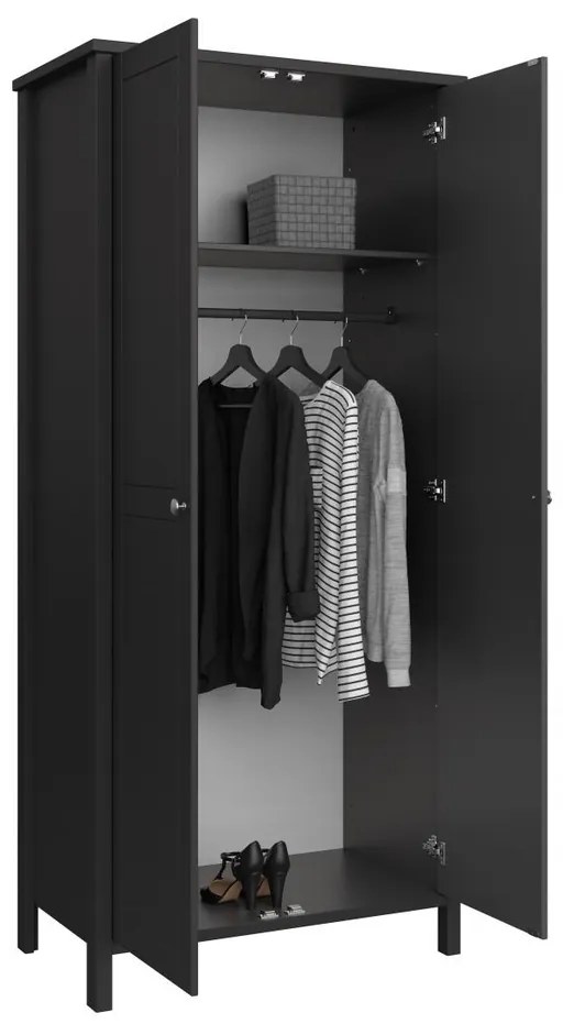 Dulap pentru haine Tuan, maro închis