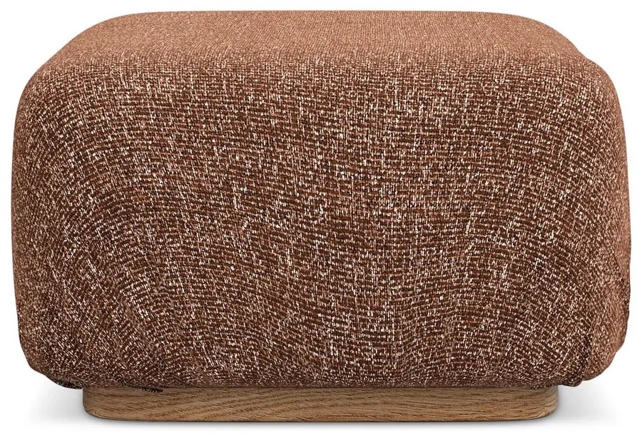 Taburet modular portocaliu/maro Ailani – Makamii