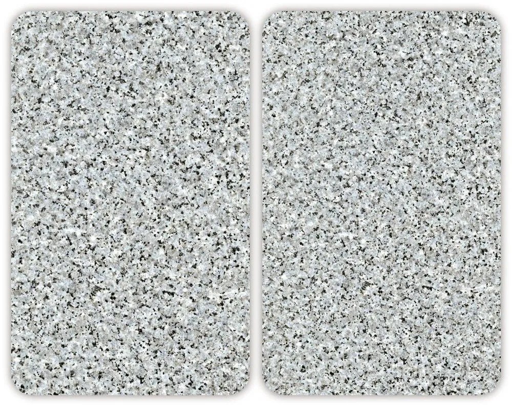 Protecție de sticlă GRANITE pentru aragaz - 2 bucăți, WENKO
