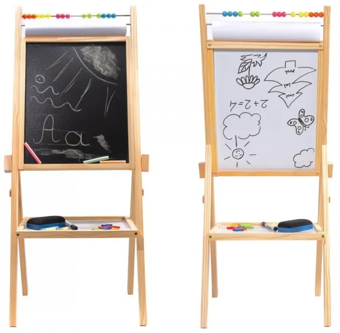Tablă rotativă cu magnet și socotitoare 38x36,5x90cm