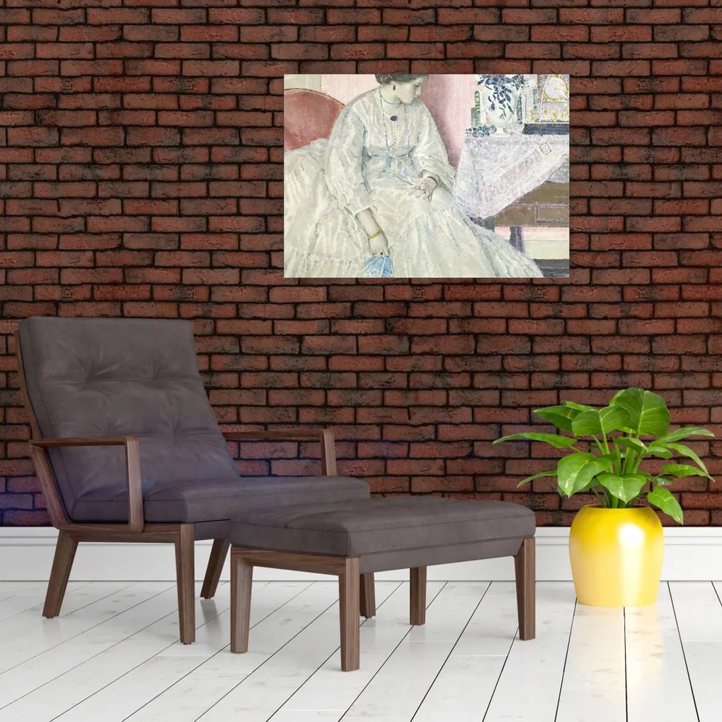 Tablou - Frederick Carl Frieseke, Memories, reproducere (70x50 cm)