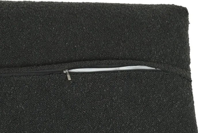 Fotoliu din stofa si lemn de pin " Black Aged "