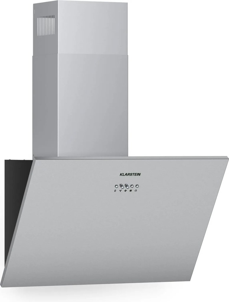 Klarstein Silver Lining 60, hotă de aburi, 60 cm, 568m³/h, EEK, A, oțel inoxidabil