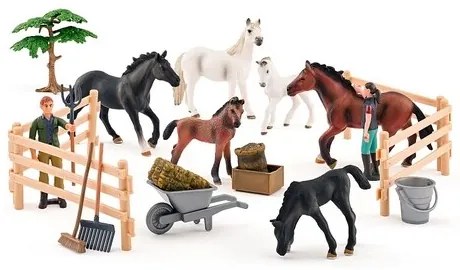 Set de cai cu lipițan Faunica