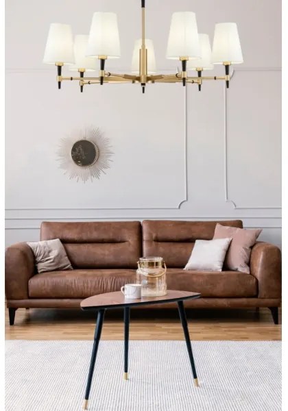 Lustră pe tijă Maytoni H001CL-07BS ZARAGOZA 7xE14/40W/230V