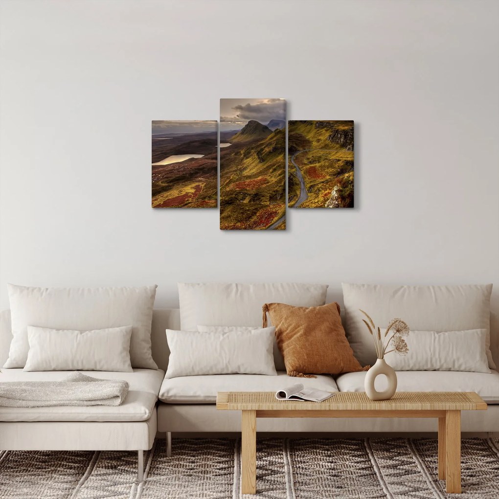 Tablou cu munții din Scoția (90x60 cm)