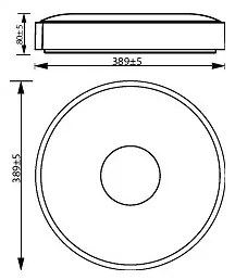Plafonieră LED dimabilă Philips COINER LED/24W/230V 2700K alb