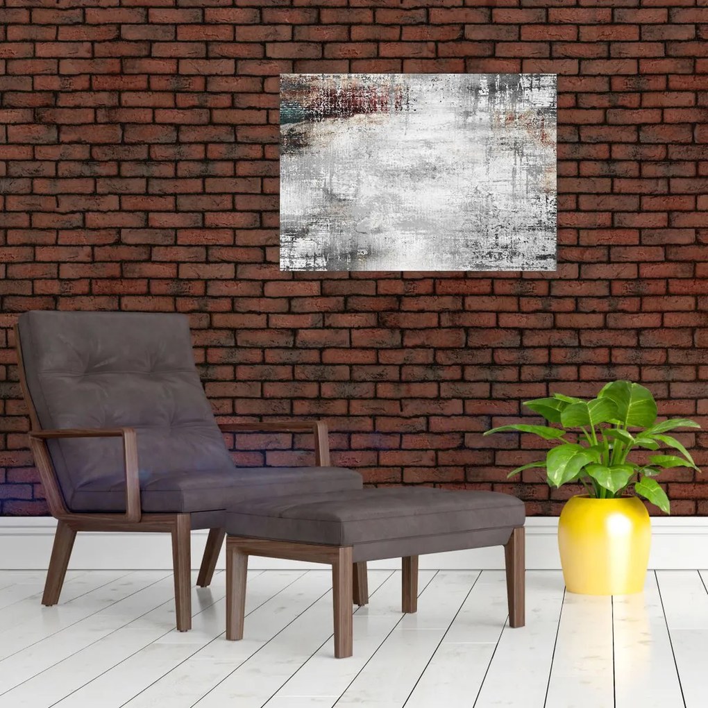 Tablou - Abstract pânză texturată (70x50 cm)