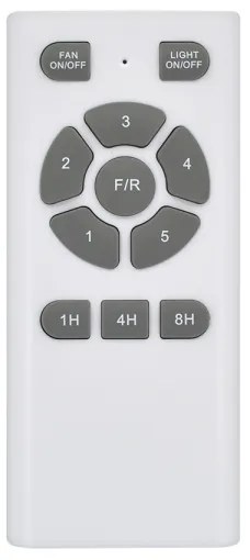 Ventilator LED de tavan FARO 33346 POLARIS LED/18W/230V alb d. 132 cm + telecomandă