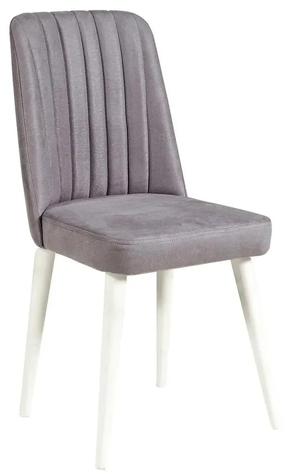 Set mobilier sufragerie Nidupo 3 (alb + gri) (pentru 2 persoane). 1093760