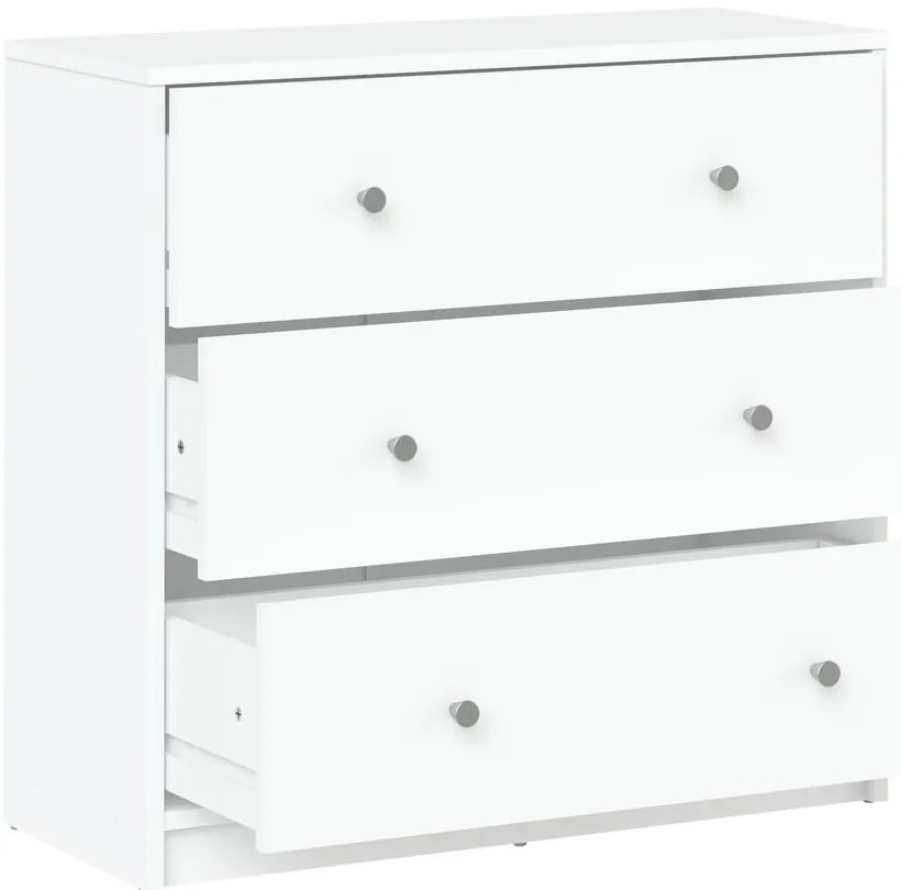 Comodă Tvilum May, 72x68 cm, alb