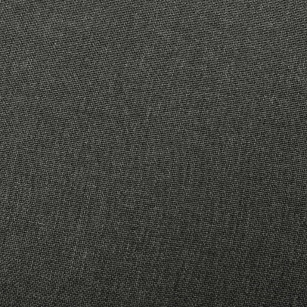 Fotoliu de masaj rabatabil, gri inchis, material textil 1, Morke gra